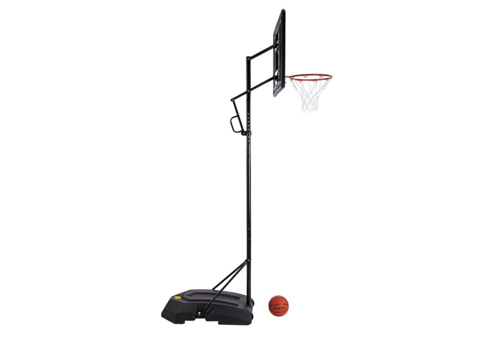Tablero y canasta de basquet con poste y base marca SKLZ | Sportsmed